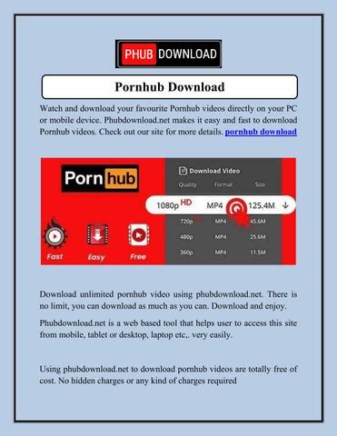 download video pornhub|PornAnts